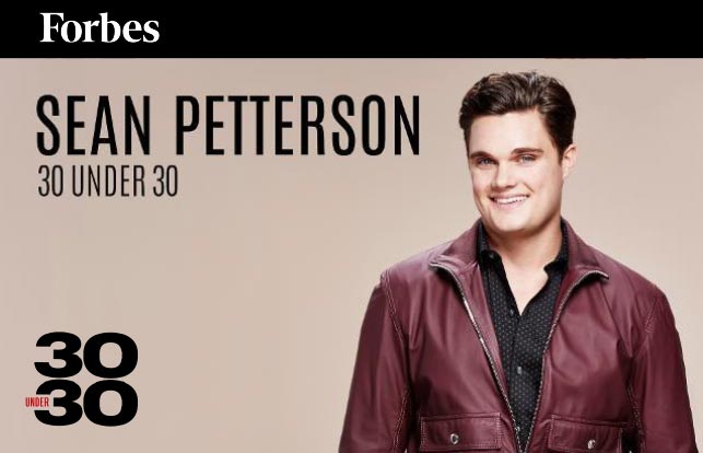 Sean Petterson Forbes 30 Under 30 Winner
